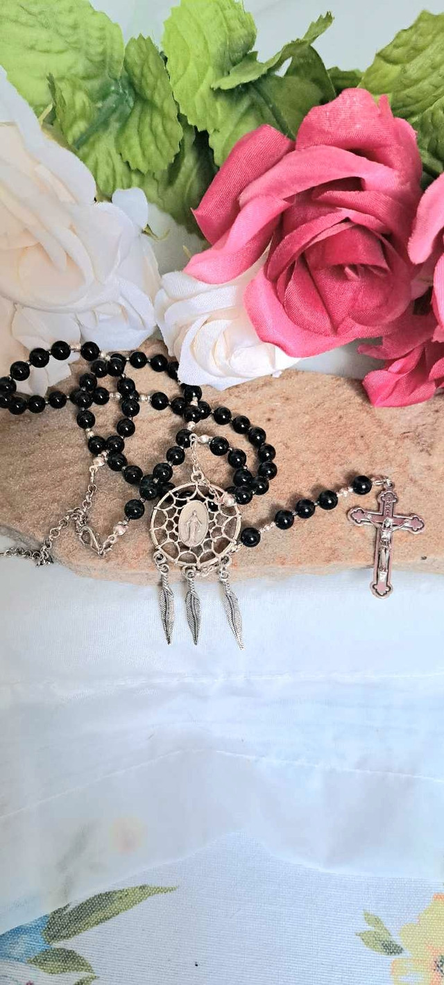 Dreamcatcher Rosary Necklace in Jewellery & Watches in Cape Breton