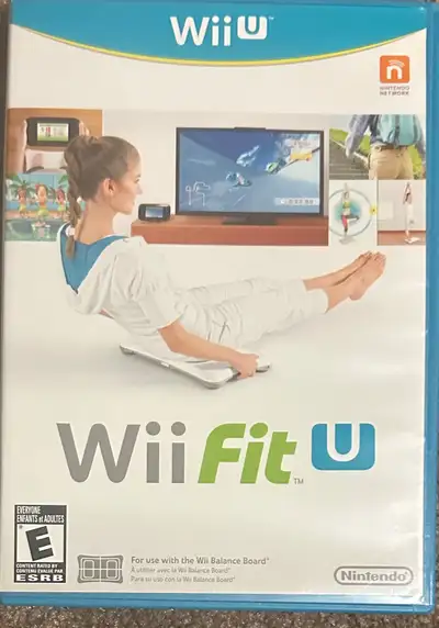 Wii Fit U game - $30 Balance board - $15