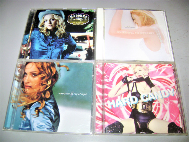 4 cds Madonna pour $20 dans CD, DVD et Blu-ray  à Ville de Montréal