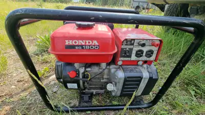 Used a few times camping bought a newer one so don't need anymore 400$ can send a video of it runnin...