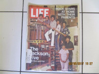 Classic LifeMagazine The JacksonFive with Mom & Pop Sept 24 1971