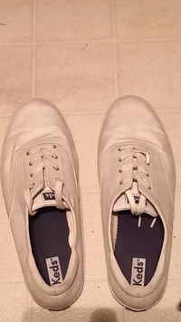White Keds Shoes, Size 10