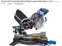 Mitre saw - new, never used, but no box 