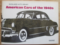 American Cars of the 1940s by Bart H. Vanderveen - 1973 2nd Ed