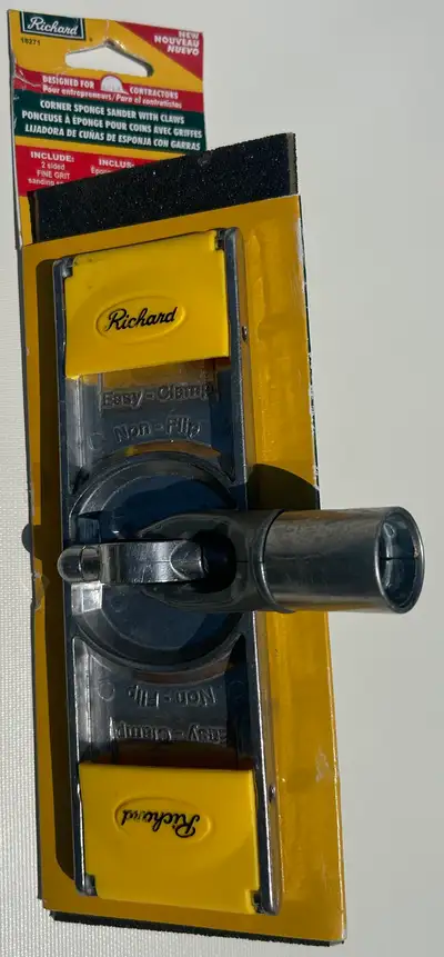 Drywall Sanding Heads – Corner Sponge + Flat head - easy clip, View more