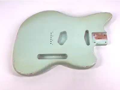 MJT Telemaster/Jazzcaster style body - surf green nitro finish, View more
