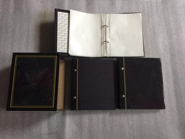 Set x 3 Vintage Photo Album 25 Pages holds 280 photos in Arts & Collectibles in Markham / York Region - Image 4