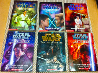 Star Wars Scholastic Chapter Readers Various Books - $4. Each