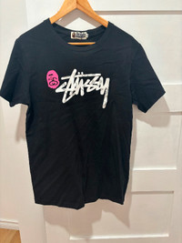 BAPE STUSSY TEE SIZE XL