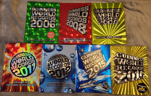 Guinness Book of World Records - Assorted in Non-fiction in Sudbury