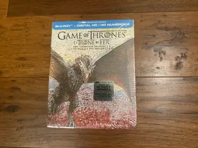 New sealed Game of Thrones Seasons 1 - 6 Blu-rays TV Series, View more
