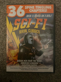 SCI-Fi Serial Classics 36 Chapters/ 11 Hours Dvd's
