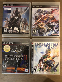 PlayStation 3 PS3 games from $5