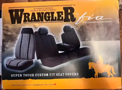 Fia custom fit WRANGLER front seat covers for 2015-2017 Ford F150. Two sets are available as multipl...