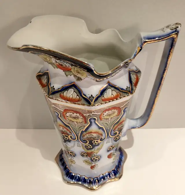 Edwardian 'Dane' Rathbone water pitcher in Arts & Collectibles in Ottawa - Image 3