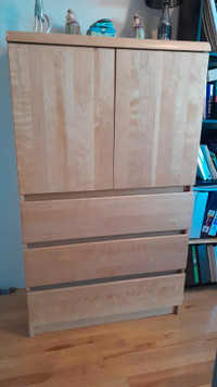 Armoire 3 tiroirs avec cabinet