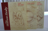 THE HUMAN BODY: Series - 3 books -- Mint Condition