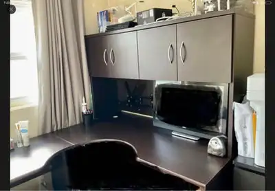Desk with Hutch, View more