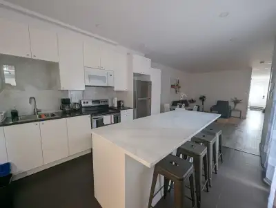 Découvrez ce superbe condo entièrement rénové, situé au coeur de la Petite Italie, au 7590 rue Henri...