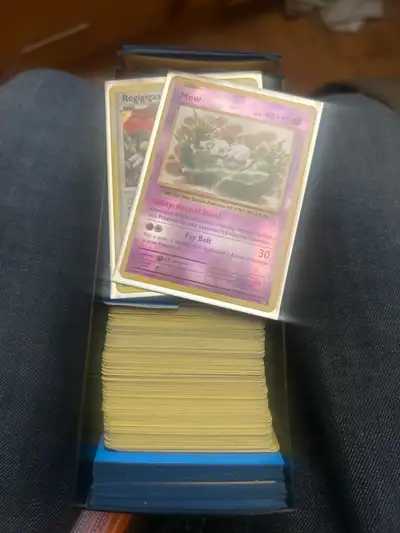 I have a big lot of Pokémon cards that I have zero interest in make me an offer for the whole lot of...