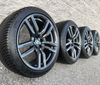 (98%) 4x BMW X5M | X6M 21" OEM Winter Wheels Package