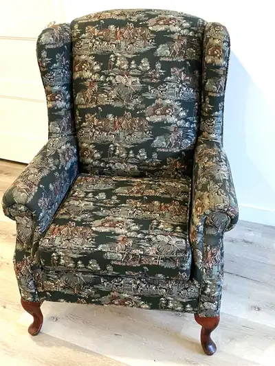 Chaise Queen Anne, View more