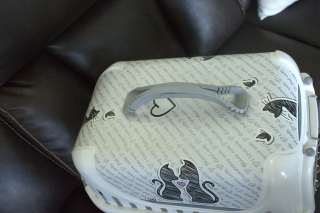 **Small Animal Carrier/Cat Carrier from Pet Smart** in Accessories in Quesnel - Image 3