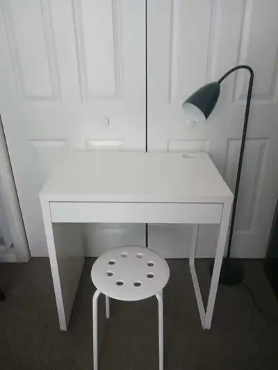 cute desk,stool,and,lamp, View more