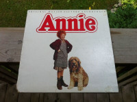 Annie Movie 12" Lp Music Warbucks Hard Life Tomorrow Old Record
