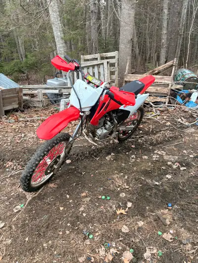 2005 Honda CRF230F has papers it works great fires right up runs drives and stops new front brakes,b...