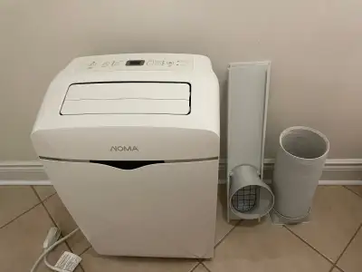 8000BTU air conditioner. 3-in-1 with dehumidifier and fan functions. Moving to house with central ai...
