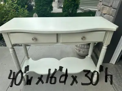 RUSTIC SOFA TABLE, View more