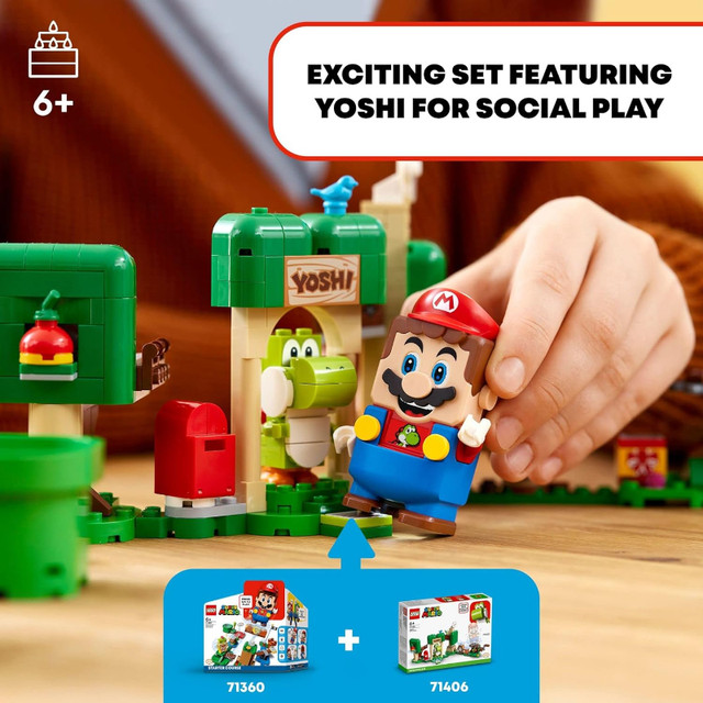 LEGO SUPER MARIO 71406 - Yoshi's Gift House Expansion Set - NEUF dans Jouets et jeux  à Ville de Montréal - Image 2