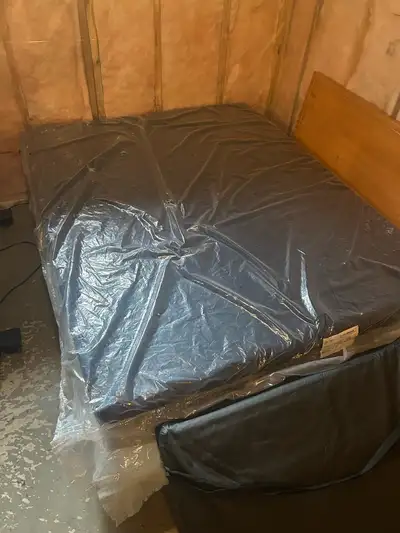 For sale a brand new rv queen sized mattress The mattress is brand new still in plastic and came out...