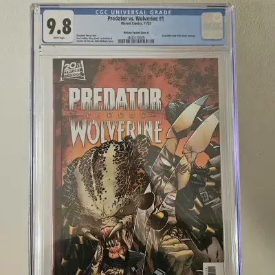 Predator vs Wolverine #1 CGC, View more