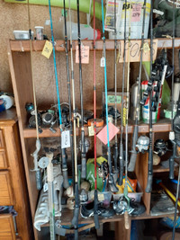 Fishing rods and reels