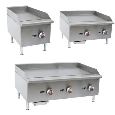 Commercial Thermostatic Flat Top Griddle (Natural Gas/Propane), View more