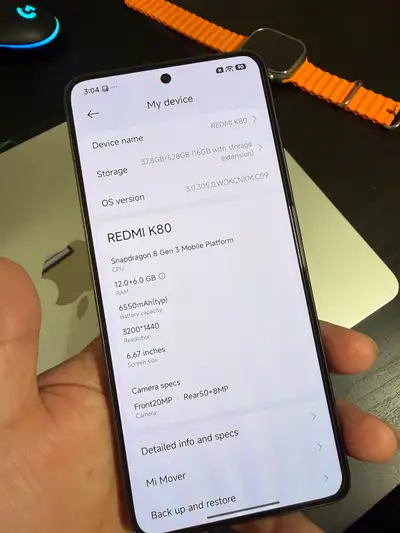 Xiaomi Redmi K80 Flagship Performance 512GB  iPhone / Xiaomi, View more