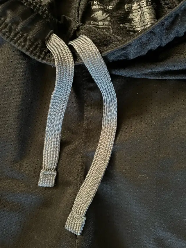 Athletic Works men’s medium athletic shorts, black, grey stripe in Men's in Oshawa / Durham Region - Image 4