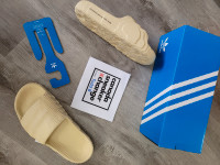 Adidas Adillette 22 Slide sand Size 12 ds