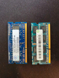 PC3 SODIMM 2GB X2 laptop memory