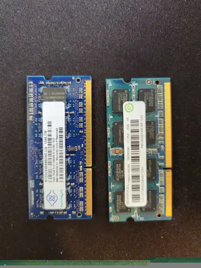 PC3 SODIMM 2GB X2 laptop memory, View more