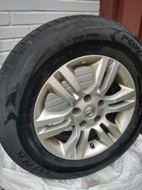 Rim With All-Season Tires Size 215 / 70 / R16 in Good Condition