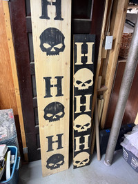 Harley ho ho ho signs