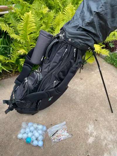 Mens RH Golf Clubs with Stand Bag, View more