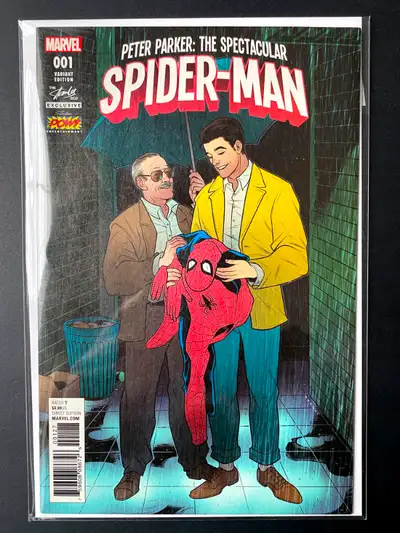 Peter Parker Spectacular Spider-Man #1 2017 STAN LEE Variant, View more