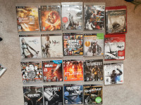 ps3 games for sale, console as well