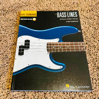 Bass Lines - Hal Leonard Bass Method Book/Online Audio