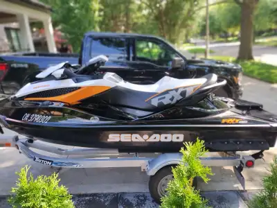 2013 SEADOO RXT SUPERCHARGED Super fast. Eco-Sport-Normal Modes. Electric VTS. IBR. Stored Indoors....