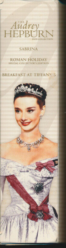 Audrey Hepburn DVD Box Set -Sabrina-Roman Holiday-Tiffany's-2013 in CDs, DVDs & Blu-ray in City of Toronto - Image 3